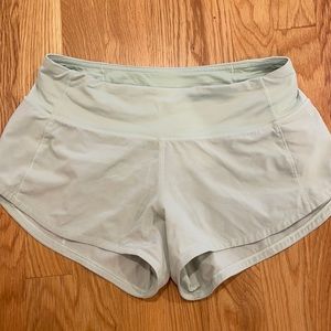 Mint Lululemon Shorts